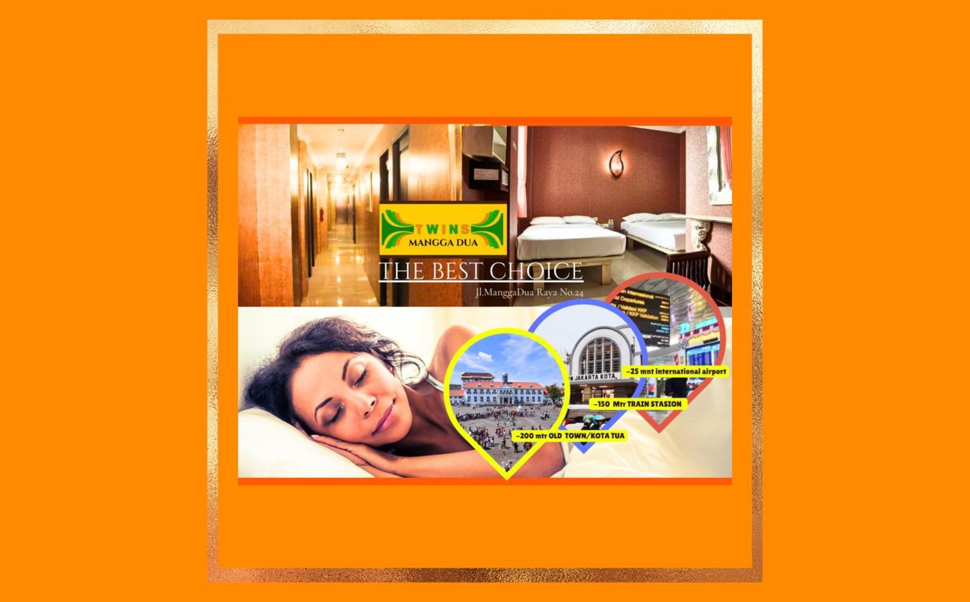 Twins Hotel Jakarta Exterior photo